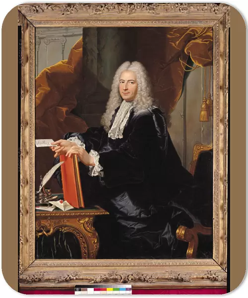 Portrait of Philibert Orry (1689-1747) (oil on canvas)
