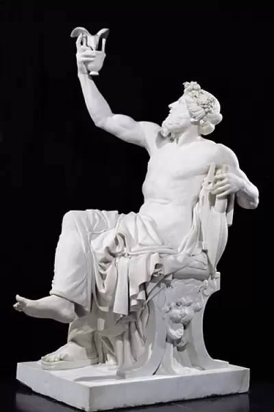 Anacreon, 1851 (marble)