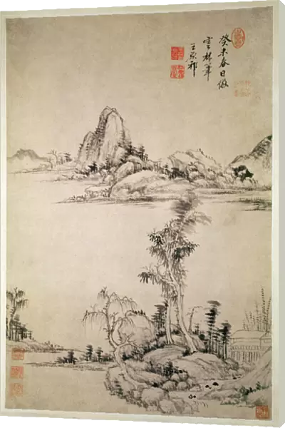 Landscape (pen & ink on paper)
