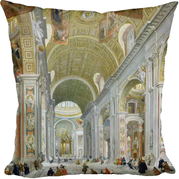 Interior of St. Peters, Rome, c. 1754 (oil on canvas)