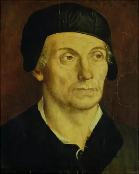 Portrait of a Man (oil on panel)