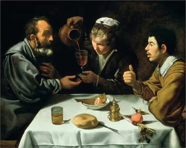 The Lunch, 1620 (oil on canvas)