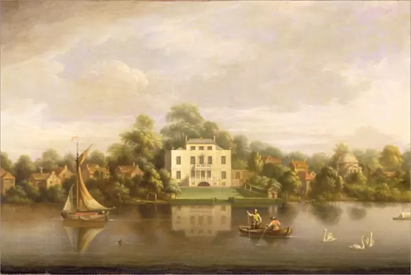Popes Villa, Twickenham, c. 1765 (oil on canvas)