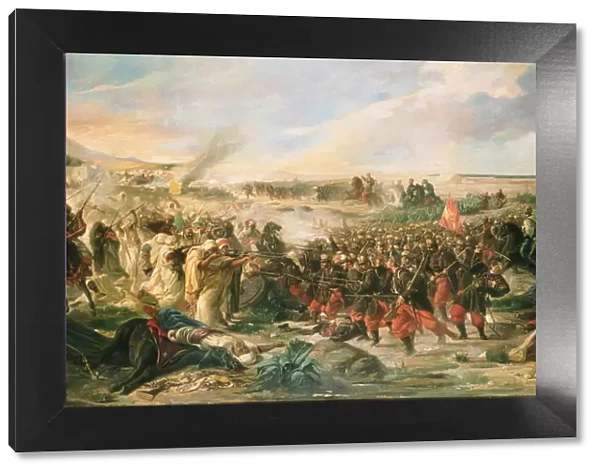 The Battle of Tetouan in 1860, 1870 (oil on canvas)