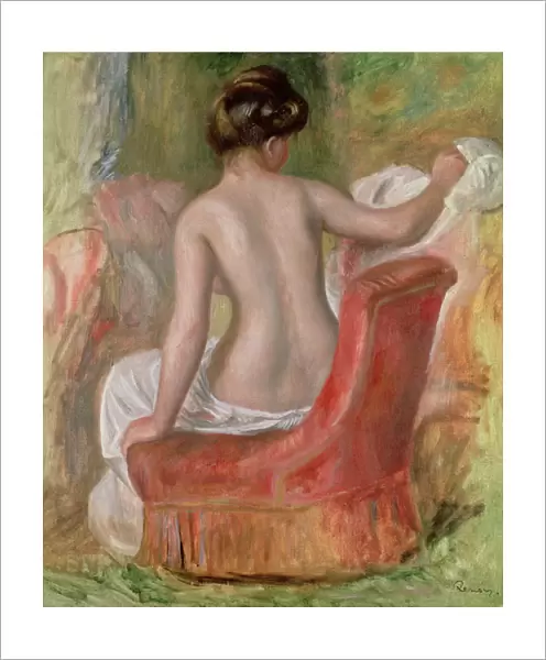 Nude in an Armchair, 1900 (oil on canvas)