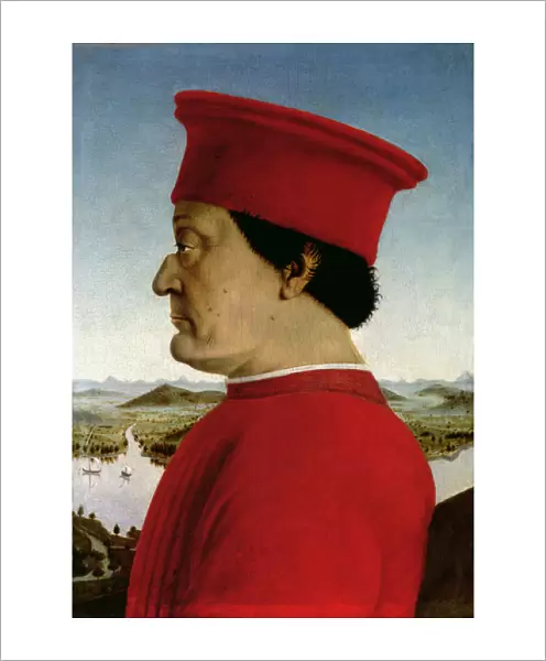 Federigo da Montefeltro (1422-82) Duke of Urbino, c
