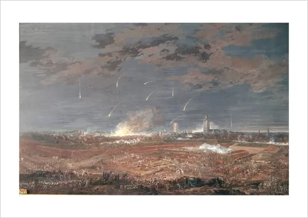 Attack on Berg-Op-Zoom, 4 a. m. 16th September 1746, 1786 (gouache on paper)