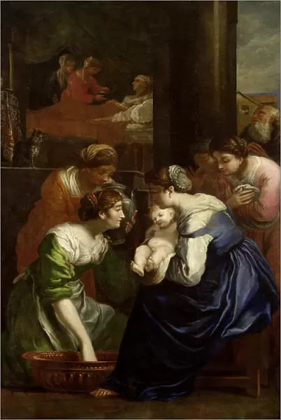 The Birth of the Virgin, c. 1620 (oil on canvas)