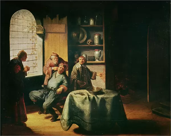 The Operation (oil on panel)