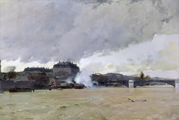 The Flooding of the Seine, c. 1903 (oil on canvas)
