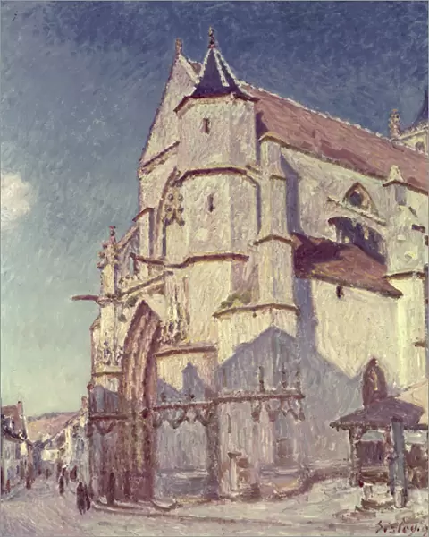 The Church at Moret, 1894 (oil on canvas)