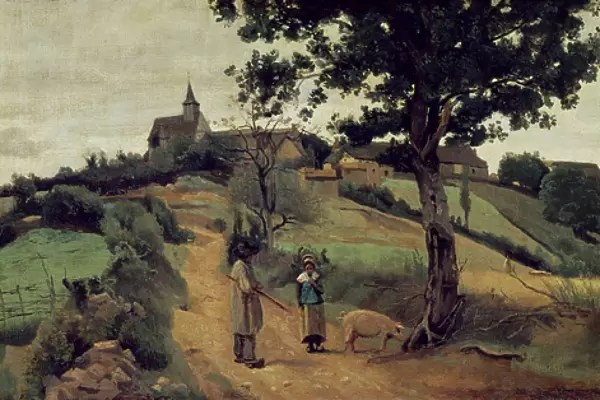 Saint-Andre-en-Morvan, 1842 (oil on canvas)