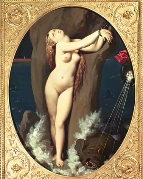 Angelica in Chains, 1859 (oil on canvas)