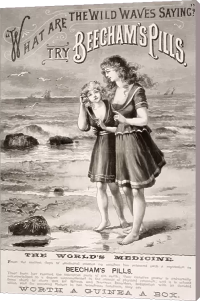 Advertisement for Beechams Pills, 1887 (litho)
