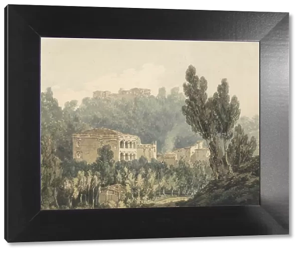 In the Valley near Vietri, c. 1794 (w  /  c over graphite on paper)