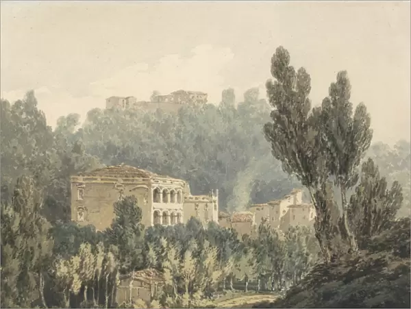 In the Valley near Vietri, c. 1794 (w  /  c over graphite on paper)