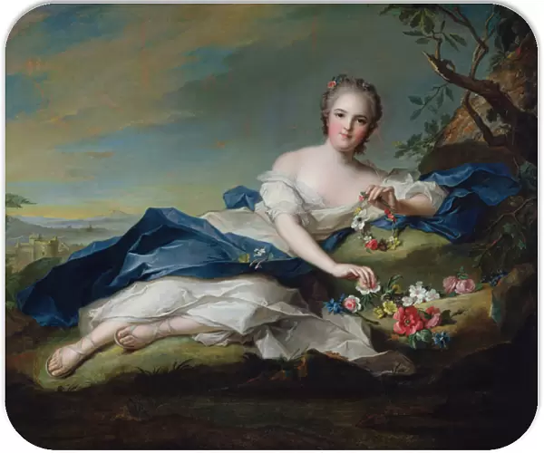 Portrait of Henriette de France, c. 1742 (oil on canvas)