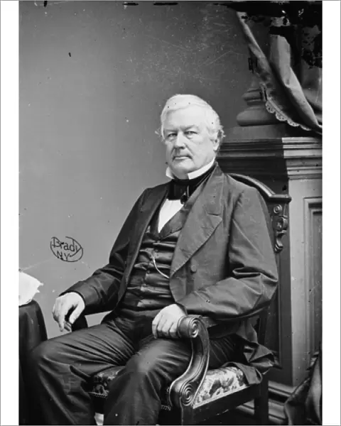 President Millard Fillmore, 1855-65 (b  /  w photo)