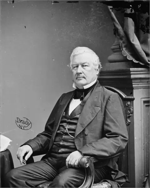 President Millard Fillmore, 1855-65 (b  /  w photo)
