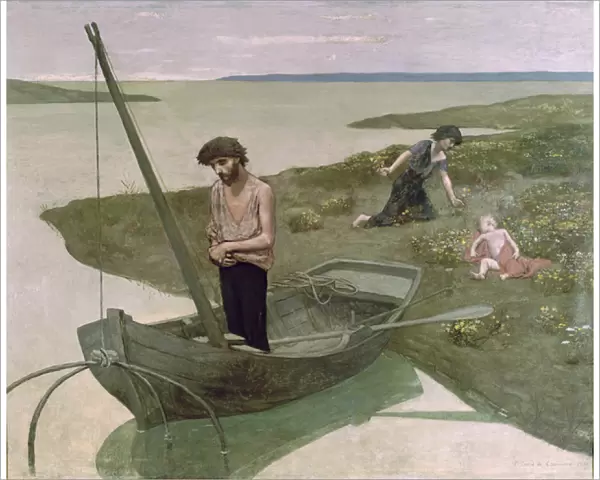 The Poor Fisherman, 1881 (oil on canvas)