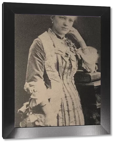 Polina Karpakova, the first Odette-Odile, c. 1875 (b  /  w photo)