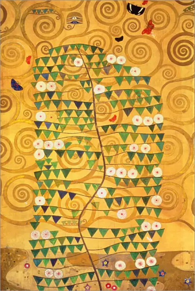 Tree of Life (Stoclet Frieze) c. 1905-09 (tempera, w  /  c)