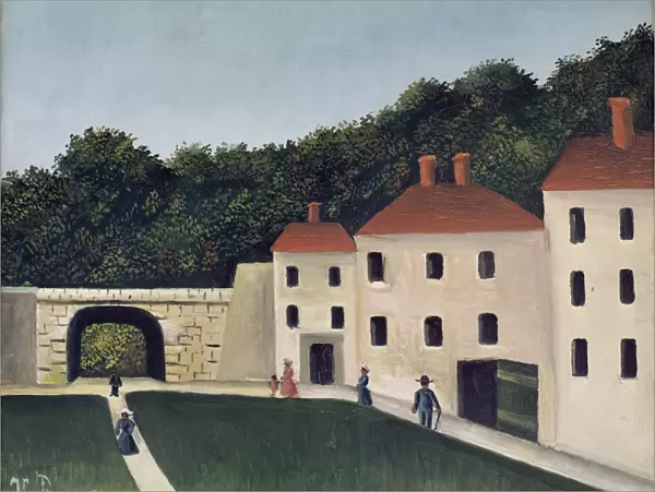 Promeneurs dans un Parc, 1908 (oil on canvas)