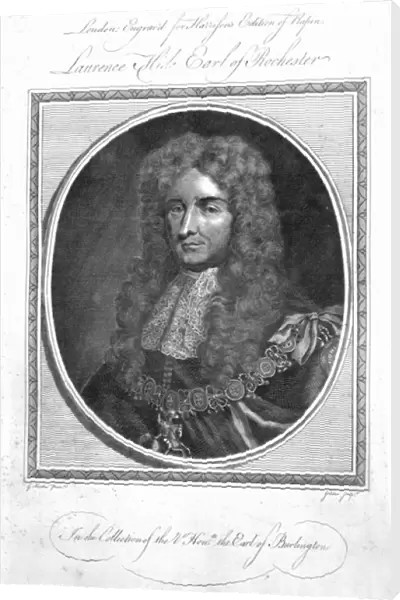 Laurence Hyde, 1st Earl of Rochester, engraved by John Goldar, 1785 (engraving)