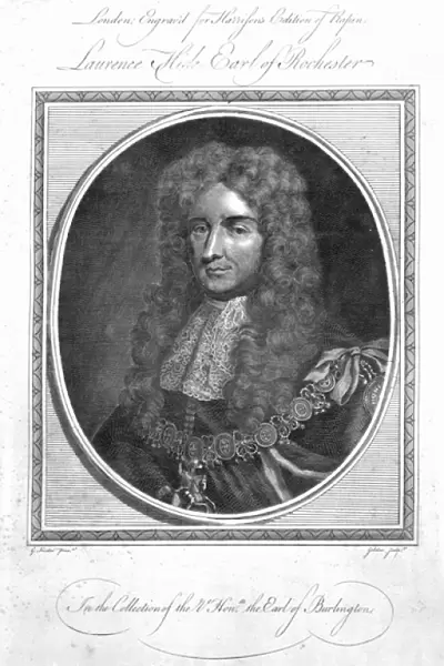 Laurence Hyde, 1st Earl of Rochester, engraved by John Goldar, 1785 (engraving)