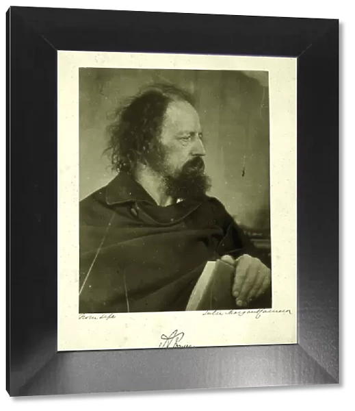 Alfred Tennyson, the Dirty Monk, 1865 (albumen print)