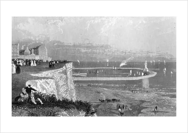 Ramsgate Harbour, c. 1840s (engraving)