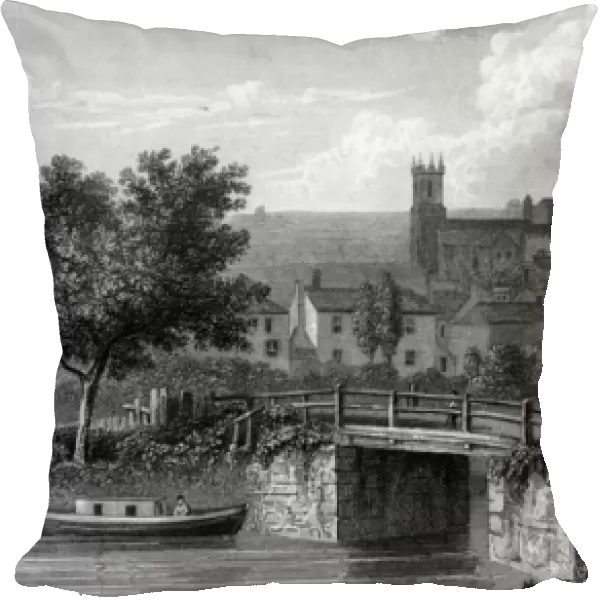 Hythe from the Canal Bridge, engraved by E. Finden, 1829 (engraving)