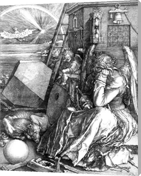 Melancholia, 1514 (engraving)