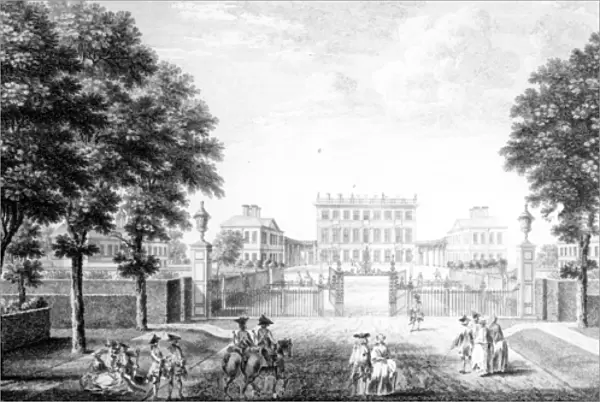 Cliveden House near Maidenhead Bridge in the County of Bucks, 1753 (engraving)