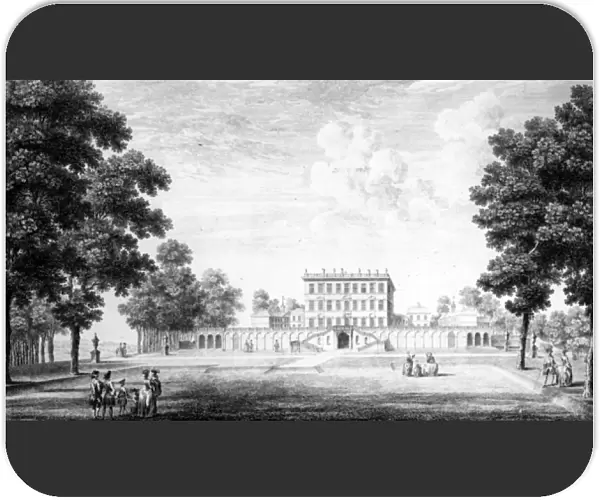 The Garden Front of Cliveden House in the county of Bucks, 1753 (engraving)