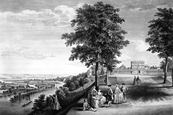 A View of Cliveden in Buckinghamshire, the seat of the Right Honourable the Earl of Inchiquin