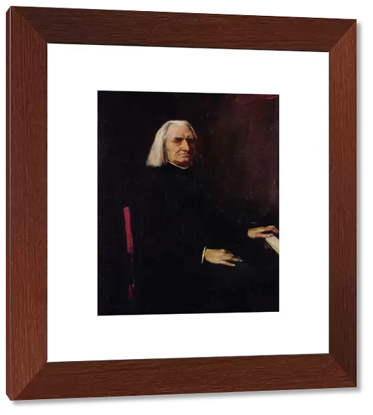 Portrait of Franz Liszt (1811-86) 1886