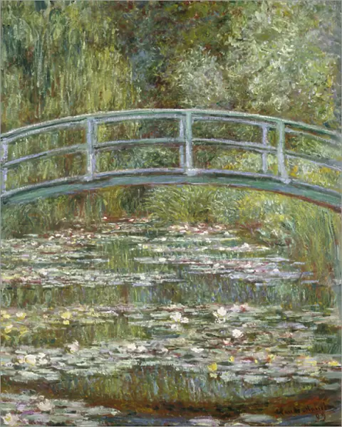The Water-Lily Pond, 1899 (oil on canvas)