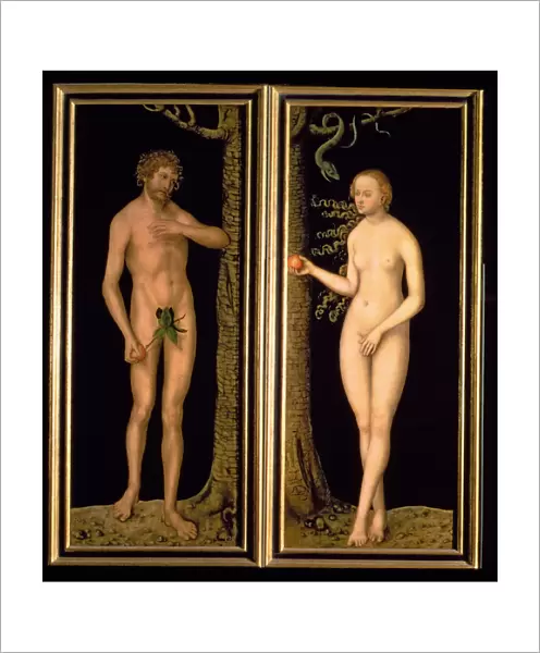 Adam and Eve, 1537 (panel)