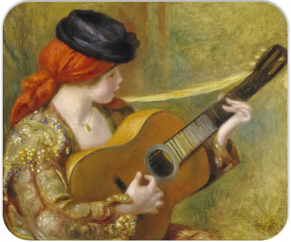 Young Spanish Woman with a Guitar, 1898 (oil on canvas)