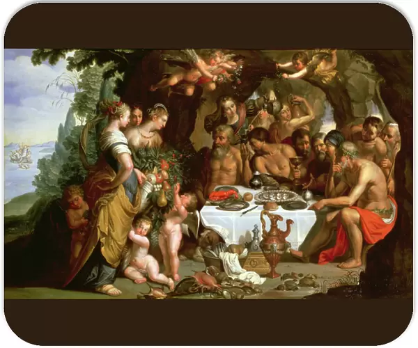 The Feast of Achelous, 1625-29 (oil on copper)