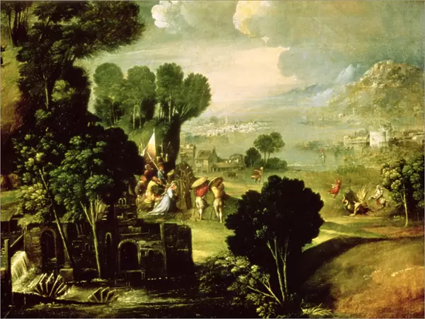 Landscape with Saints, 1520-30