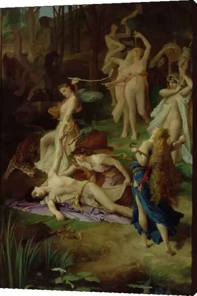 The Death of Orpheus, 1866 (oil on canvas)