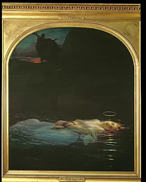 The Young Martyr, 1855 (oil on canvas)