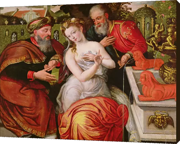 Susanna and the Elders (oil on canvas)