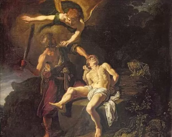 The Sacrifice of Isaac, 1616 (oil on panel)