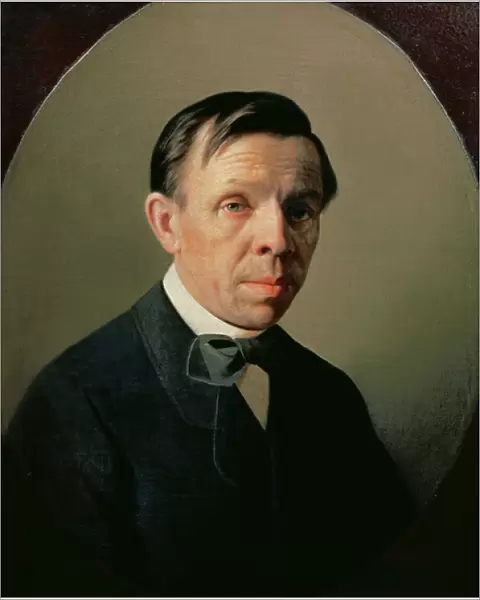 Portrait of Sergei Konstantinovich Zaryanko (1818-70) (oil on canvas)