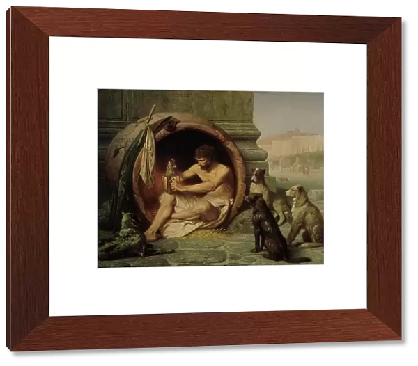 Diogenes, 1860 (oil on linen)