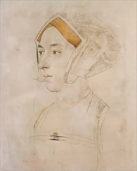 Portrait of Lady Willoughby (pastel on paper)