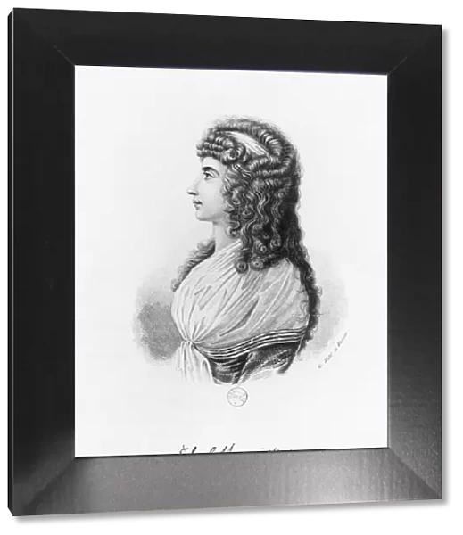 Charlotte von Stein, born von Schardt, late 18th century-early 19th century, engraved by G